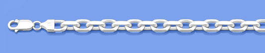 Silver Anchor Link Bracelet - 5.3 mm