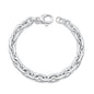 Silver Italian Bracelet - 8 mm