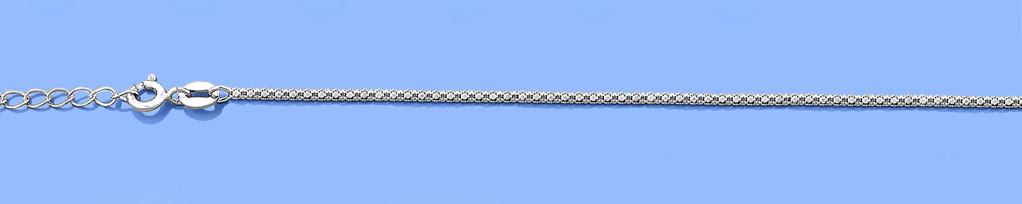 Silver Bracelet - Popcorn