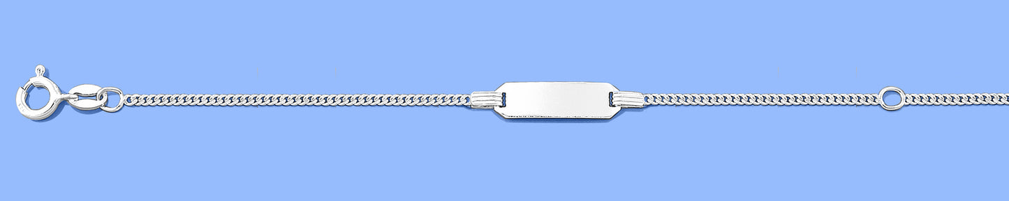 Silver Children ID Bracelet
