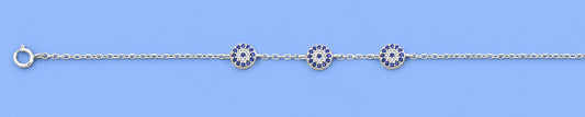 Silver CZ Bracelet