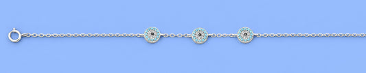 Silver CZ Bracelet