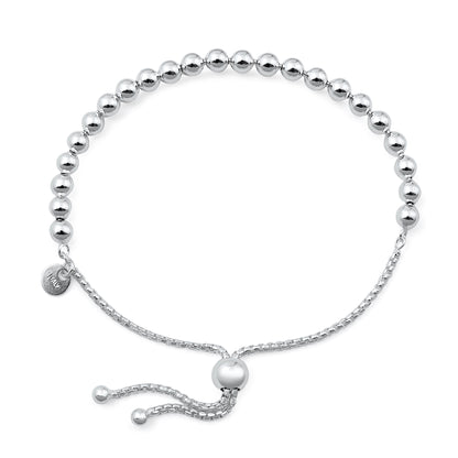 Silver Bead Bracelet