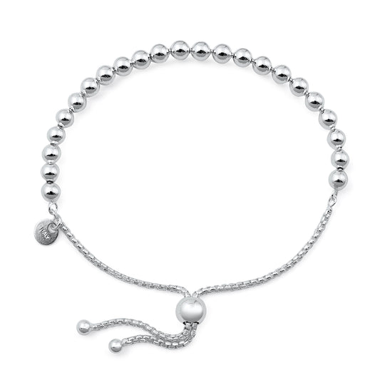 Silver Bead Bracelet