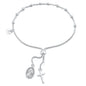 Silver Rosary Bracelet