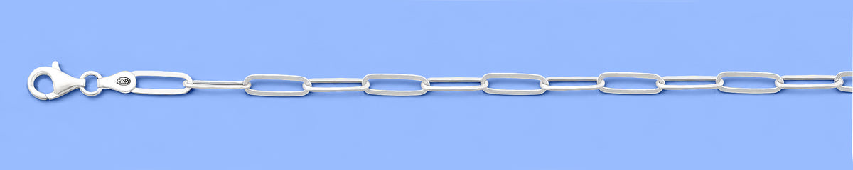 Silver Staple Bracelet