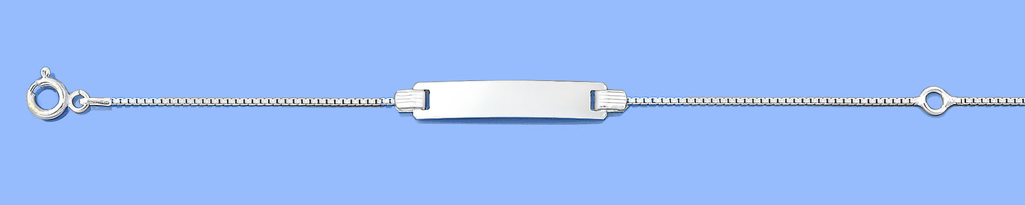 Silver ChildrensID Bracelet