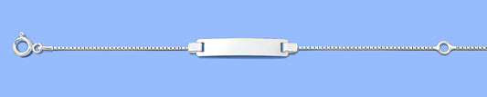 Silver ChildrensID Bracelet