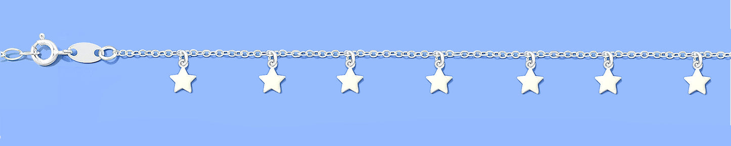Silver Bracelet - Stars