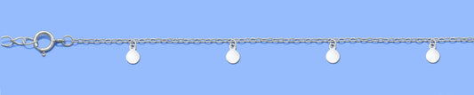 Silver Bracelet - Mini Discs
