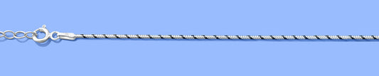 Silver Diamond Cut Bracelet