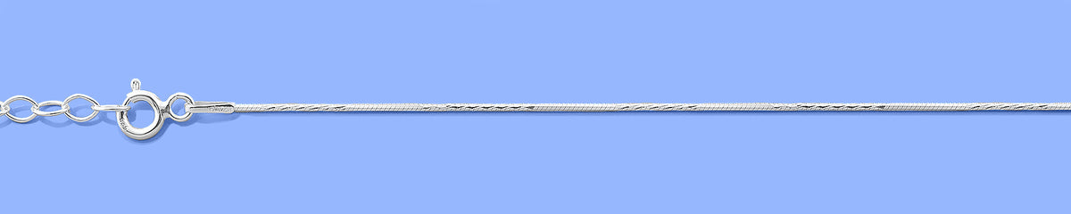 Silver Diamond Cut Bracelet