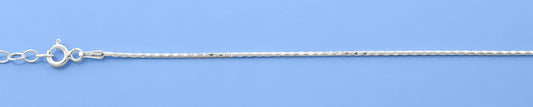 Silver Diamond Cut Bracelet