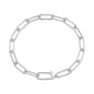 Silver Paperclip Chain Bracelet - 4.8mm