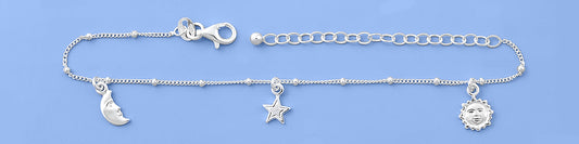 Silver Celestial Bracelet