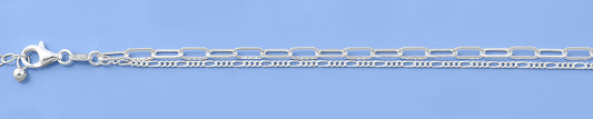 Silver Double Chain Bracelet