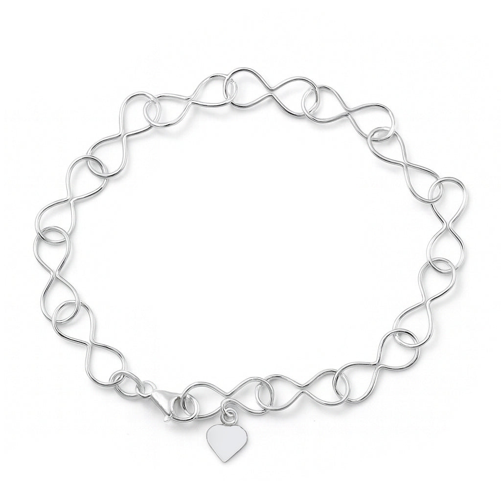 Silver Infinity Bracelet