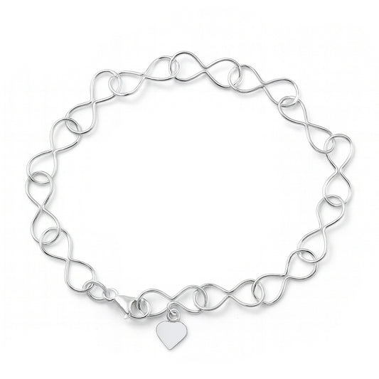 Silver Infinity Bracelet