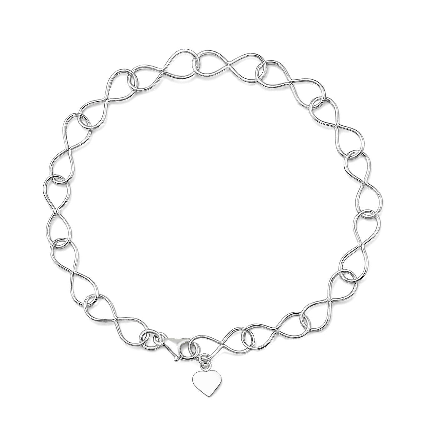 Silver Infinity Bracelet