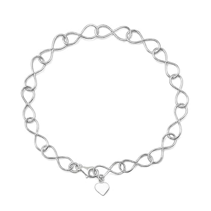 Silver Infinity Bracelet