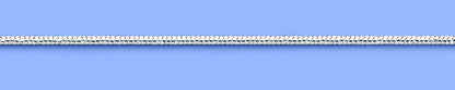Silver Diamond Cut Snake Bracelet