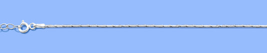 Silver Diamond Cut Bracelet