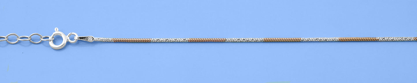 Silver Two Tone Bracelet