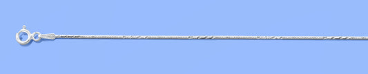 Silver Diamond Cut Bracelet