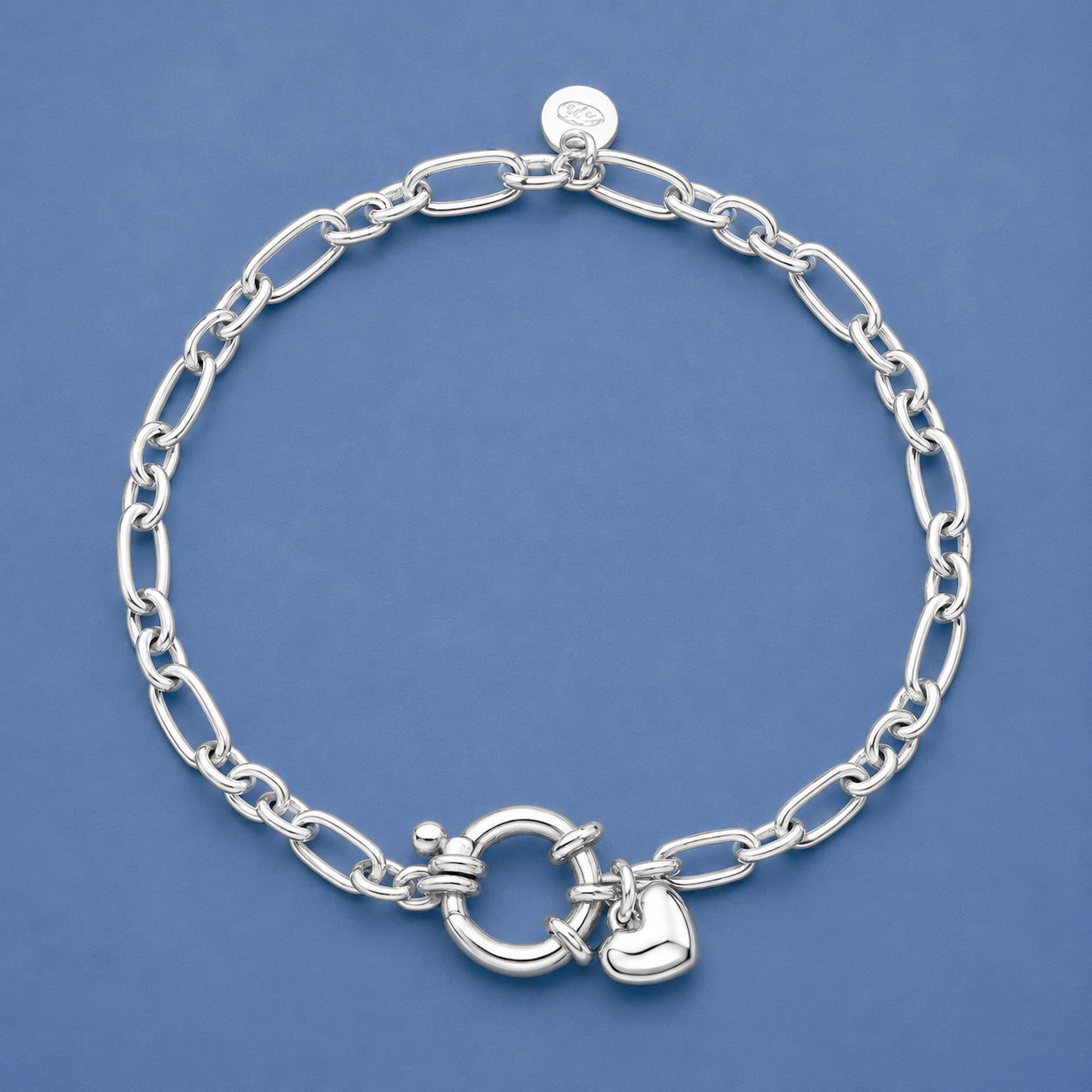 Silver Bracelet - Heart
