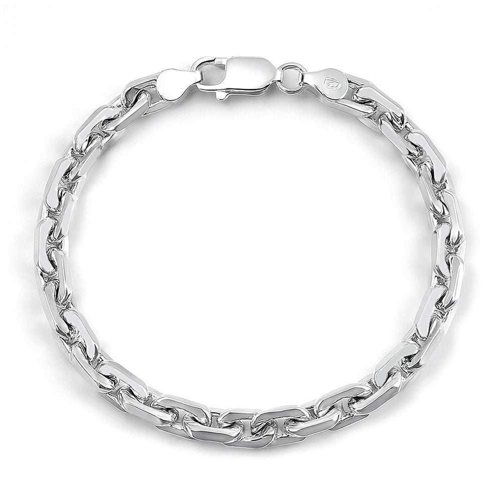 Silver Thick Anchor Chain