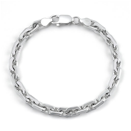 Silver Thick Anchor Chain