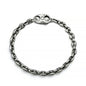 Silver Mariner Gunmetal Chain Bracelet