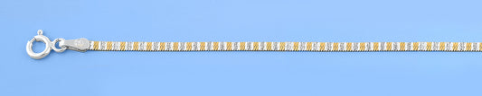 Silver Herringbone Bracelet