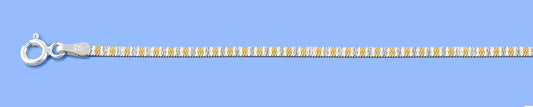 Silver Herringbone Bracelet
