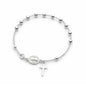 Silver Rosary Bracelet