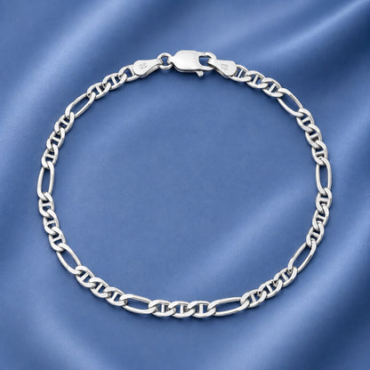 Silver Marina 3+1 Bracelet 080