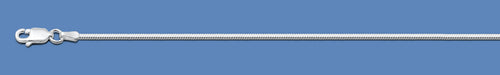 Silver Italian Square Snake Chain 020