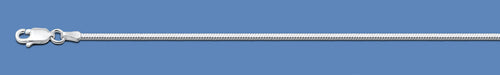 Silver Italian Square Snake Chain 030