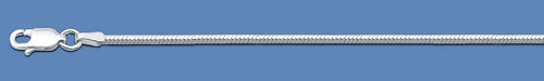 Silver Italian Dimaond Cut Snake Chain 030
