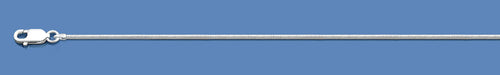 Silver Italian Snake Chain 020 - 1.0 mm