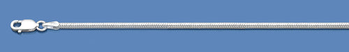 Silver Italian Snake Chain 050 - 1.9 mm
