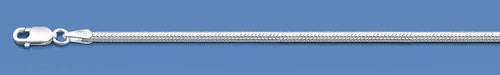 Silver Italian Snake Chain 060 - 2.1 mm