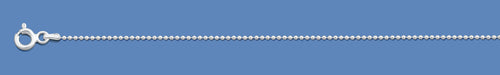 Silver Italian Bead Chain 100