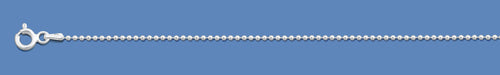 Silver Italian Bead Chain 120