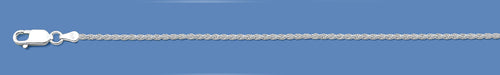 Silver Italian Rope Chain 030