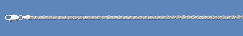 Silver Italian Rope Chain 040