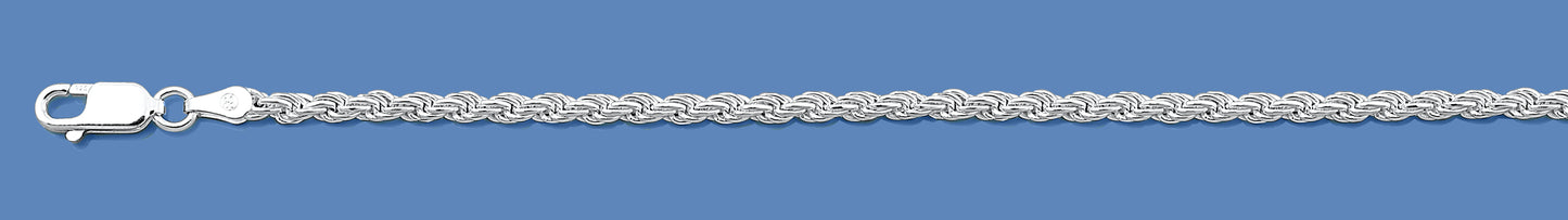 Silver Italian Chain - Rope 050