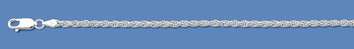 Silver Italian Rope Chain 050