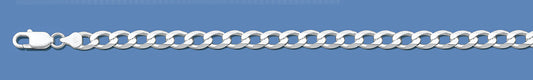 Silver Italian Chain - Curb 120