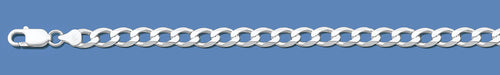Silver Italian Curb Chain 150